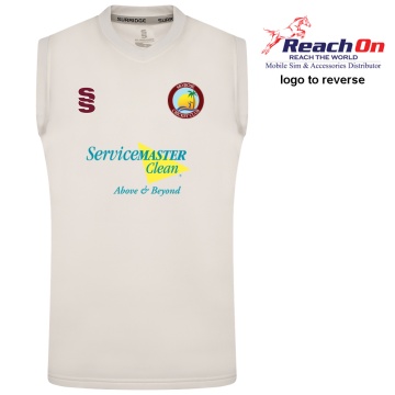 BLAST SLEEVELESS WOMENS SWEATER-Ivory